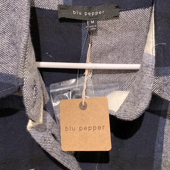 Blue pepper navy and white shaket - Picture 3 of 3